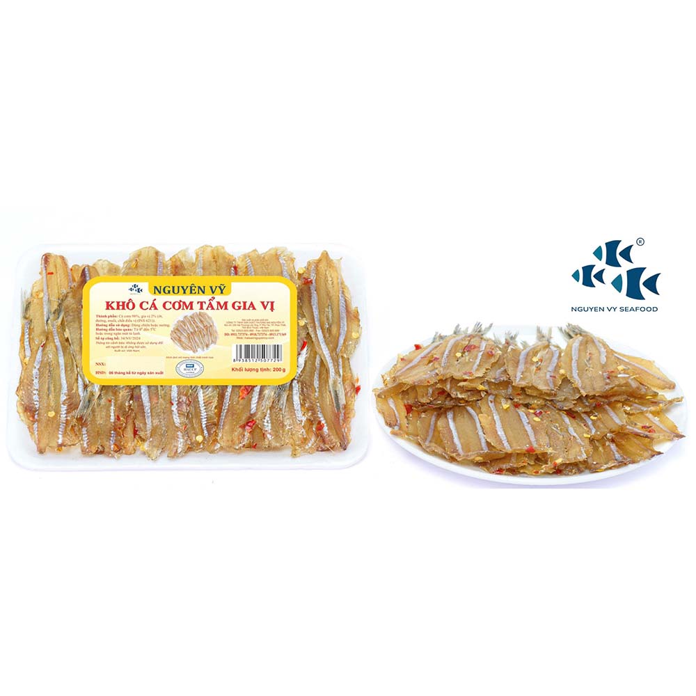 Khô Cá Cơm Tẩm Gia Vị